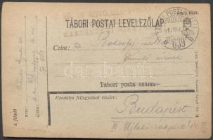 Military and field post, Postcard "TP 639B", Katonai és tábori posta; Levelezőlap "TP 639B"
