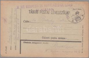 Military and field post, Postcard "TP 639A", Katonai és tábori posta; Levelezőlap "TP 639A"