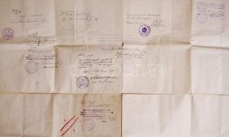 1924 Orvosi diploma / Doctors diploma 80x50 cm