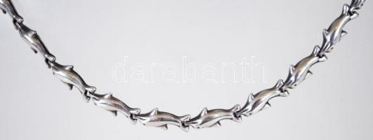 Delfines ezüst (Ag) nyaklánc / Silver necklace 8,1g (925)