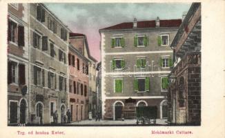 Kotor Trg od Brasna, market place