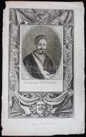 cca 1700 Homonnai Drugeth János portréja, 34x21cm