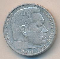 Német 3. Birodalom 1938A 2M Ag "Hindenburg" T:2,2- German Third Reich 1938A 2 Marks Ag "Hindenburg" C:aXF