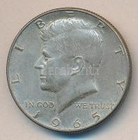 Amerikai Egyesült Államok 1965. 1/2$ Ag "Kennedy" T:2- USA 1965. 1/2 Dollar Ag "Kennedy" C:VF