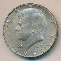 Amerikai Egyesült Államok 1968. 1/2$ Ag "Kennedy" T:2- USA 1968. 1/2 Dollar Ag "Kennedy" C:VF