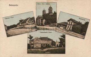 Suhopolje with railway station