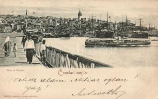 Constantinople Galata port (EK)