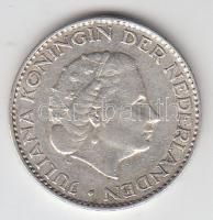 Hollandia 1958. 1G Ag "Julianna" T:2 Netherlands 1958. 1 Gulden Ag "Julianan" C:XF