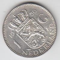 Hollandia 1956. 1G Ag "Julianna" T:2
Netherlands 1956. 1 Gulden Ag "Julianan" C:...