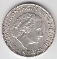 Hollandia 1956. 1G Ag "Julianna" T:2 Netherlands 1956. 1 Gulden Ag "Julianan" C:XF