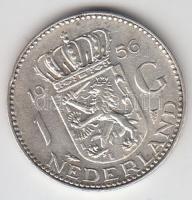 Hollandia 1956. 1G Ag "Julianna" T:2
Netherlands 1956. 1 Gulden Ag "Julianan" C:...