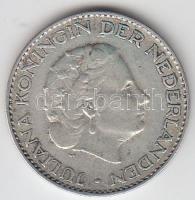 Hollandia 1955. 1G Ag "Julianna" T:2- Netherlands 1955. 1 Gulden Ag "Julianan" C:VF