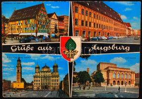 1976 A BVSC vizilabdacsapatának tagjai által aláírt képeslap Zürichből