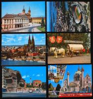 1976 A BVSC különböző szakosztályos csapatainak tagjai által aláírt képeslap külföldi meccsekről .Ös...