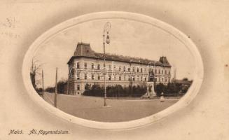 Makó állami főgimnázium (vágott / cut)