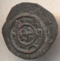 1131-1141. Denar Br "II. Béla" (0.28g) T:2- Hungary 1131-1141. Denar Br "Bela II" (0.28g) C:VF Huszár 82., Unger I.: 51.