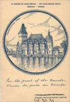 Budapest XIV. Vajdahunyadvára, grafikai lap