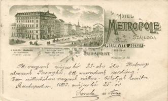 Budapest VII. Hotel Metropole, Thonet-udvar