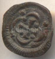 1116-1131. Denár Cu "II. István" (0.42g) T:2,2- kitörés Hungary 1116-1131. Denar Cu "Stephan II" (0.42g) C:XF,VF cracked Huszár 84.,Unger I.: 39.(?).