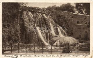 Budapest XIII. Margitsziget vízesés