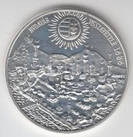 1986. 500Ft Ag "Budavár visszavétele 1686" T:BU