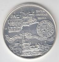 1990. 500Ft Ag "Mátyás király / Buda látképe" T:BU