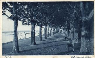 Siófok Balaton parti sétány