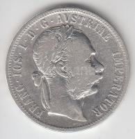 Ausztria 1887. 1Fl Ag T:2- Austria 1887. 1 Florin Ag C:VF