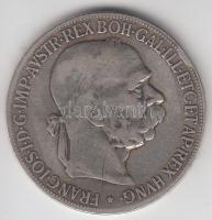 Ausztria 1900. 5K Ag T:3 Austria 1900. 5 Corona Ag C:F