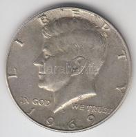 Amerikai Egyesült Államok 1969D. 1/2$ Ag "Kennedy" T:2- USA 1969D. 1/2 Dollar Ag "Kennedy" C:VF