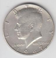 Amerikai Egyesült Államok 1967. 1/2$ Ag "Kennedy" T:2- USA 1967. 1/2 Dollar Ag "Kennedy" C:VF