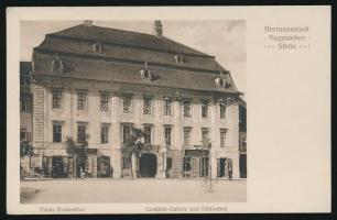 Nagyszeben Brukenthal palace, Art Gallery and library, pharmacy