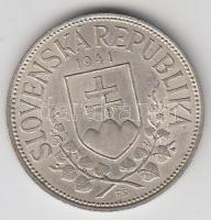 Szlovákia 1941. 20K Ag "Cirill és Metód" T:2
Slovakia 1941 20 Korun Ag "St. Kyrill an...