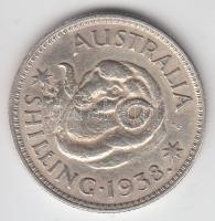 Ausztrália 1938. 1Sh Ag "VI. György" T:2- ütésnyom
Australia 1938. Shilling Ag "Georg...