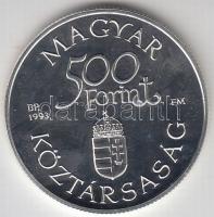 1993. 500Ft Ag "Régi dunai hajók - Árpád" T:PP
