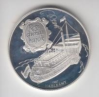 1995. "Régi dunai hajók III-Hableány" 1000Ft Ag T:PP