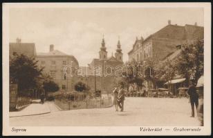 Sopron várkerület automobilokkal (EK)