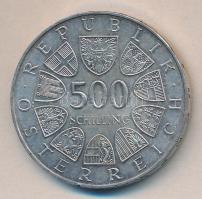 Ausztria 1984. 500Sch Ag "Tiroli szabadságharc" tanúsítvánnyal T:2
Austria 1991. 500 Schil...