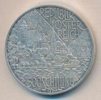 Ausztria 1993. 500Sch Ag "Hallstatt" T:1 Austria 1993. 500 Schilling Ag "Hallstatt" C:Unc