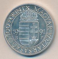 1991. 500Ft "II.János Pál pápa látogatása" T:BU