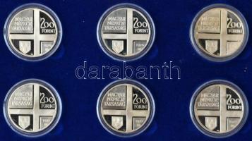 1976-1977. 200Ft Ag "Derkovits, Szinyei, Munkácsi, Mányoki, Rippl-Rónai, Csontváry" a komp...