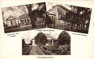 Pusztamonostor Balázsovich-, Jenes-, Toepler-kastélyok (EK)