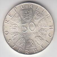 Ausztria 1973. 50Sch Ag "500 éves a Bummerlhaus" T:1- Austria 1973. 50 Schilling Ag "500th anniversary of Bummerlhaus" C:AU