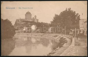 Esztergom, Kis Duna, Bazilika. Vasúti levelezőlapárusítás 9088.