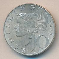 Ausztria 1973. 10Sch Ag T:2 Austria 1973. 10 Schilling Ag C:XF