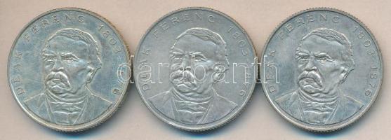 1994. 200Ft Ag "Deák" (3x) T:2