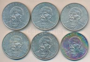 1994. 200Ft Ag "Deák" (6x) T:2,2-