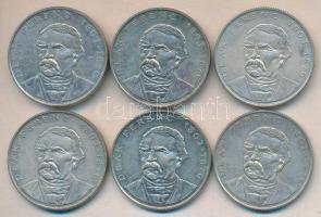 1994. 200Ft Ag "Deák" (6x) T:2,2-