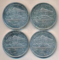 1992. 200Ft Ag "MNB" (4x) T:2