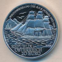 Ausztria 2004. 20 Ag "S.M.S Novara" T:PP Dísztokban, tanúsítvánnyal
Austria 2004. 20 Eur...